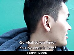 Male spanish latin teenager nurse paid to get banged by stranger filmmaker