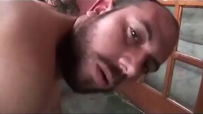 Big bear fucked from behind