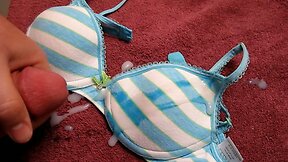 Cum on super cute little bra