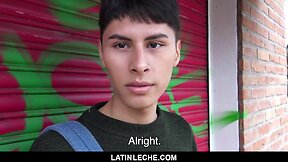 LatinLeche – Teen pecker sucker drilled bareback outdoor